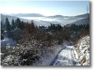 Fotografie Savignone - Panorami - Debole nevicata su Savignone
