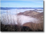 Fotografie Savignone - Panorami - Nebbia in Liguria: Padania libera