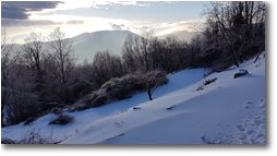 Fotografie Savignone - Panorami - Neve blu