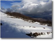 Fotografie Savignone - Panorami - Neve di Marzo: i prati del Monte Cappellino