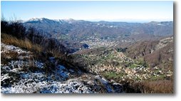 Fotografie Savignone - Panorami - Panorama ovest da Monte Maggio: Savignone, Busalla