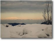 Foto Savignone - Panorami - Prima neve: da M. Maggio a M. Rosa