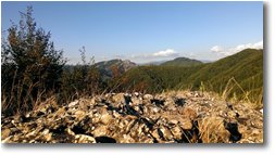 Foto Savignone - Panorami - Rocche del reopasso dal monte Pianetto