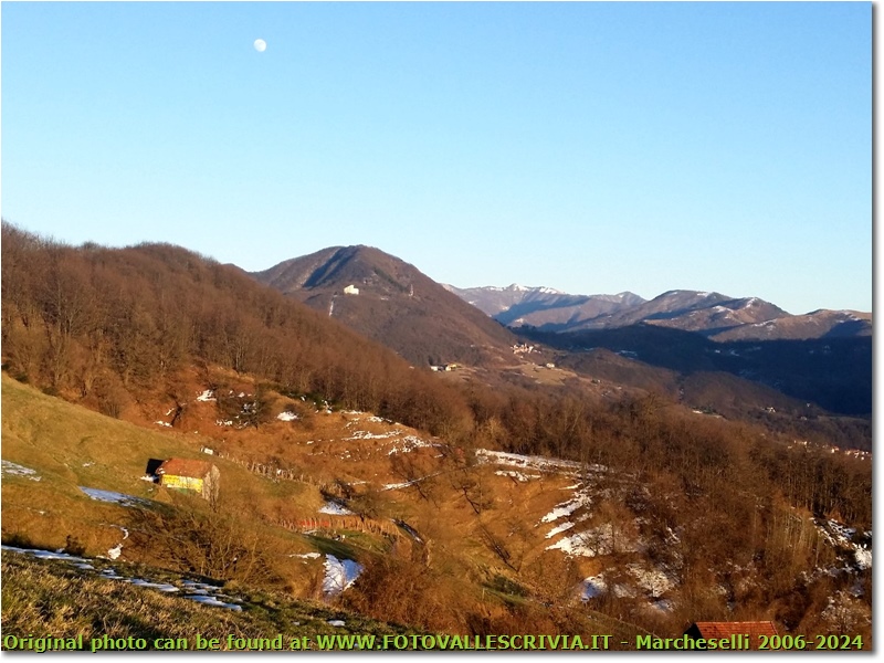 Tramonto con Monte Maggio - Savignone - 2015 - Panorami - Inverno - Canon Ixus 980 IS
