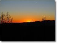 Fotografie Savignone - Panorami - Tramonto da frazione Montemaggio