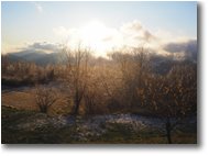 Foto Savignone - Panorami - Tramonto e galaverna a Montemaggio
