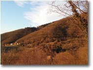 Fotografie Savignone - Panorami - Tramonto invernale alla frazione Montemaggio