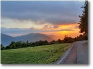 Fotografie Savignone - Panorami - Tramonto scendendo da Montemaggio