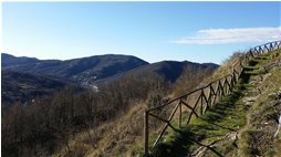  Veduta di San Bartolomeo di Vallecalda dal Castello Fieschi - Savignone - 2017 - Panorami - Inverno - Voto: Non  - Last Visit: 16/10/2021 16.15.33 