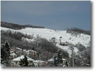 Fotografie Savignone - Panorami - I prati di Monte Cappellino ricoperti di neve