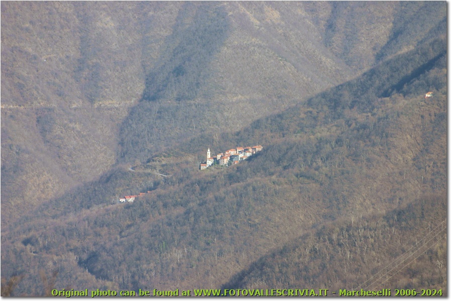 Valbrevenna, sinistra orografica:  frazione Carsi - ValBrevenna - 2008 - Paesi - Inverno - Canon EOS 300D